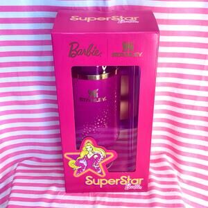 NEW IN BOX Barbie x Stanley Superstar 40 oz Quencher Tumbler SOLD OUT